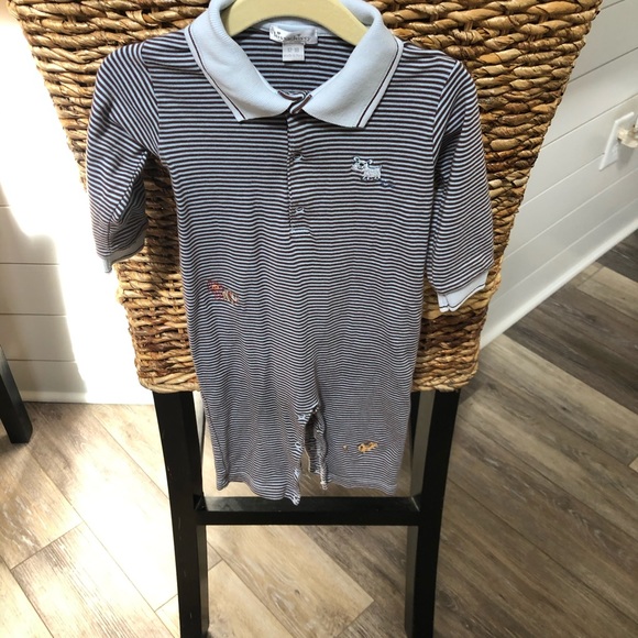 Kissy kissy collared onesie - Picture 5 of 5